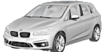BMW F45 U1201 Fault Code